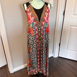 VENUS Vibrant Floral Maxi Dress